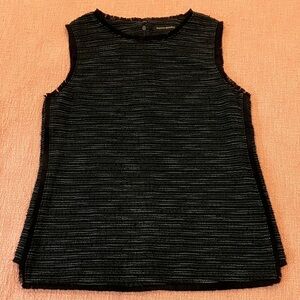 Banana Republic med wm’s light tweed Textured Sleeveless Blouse